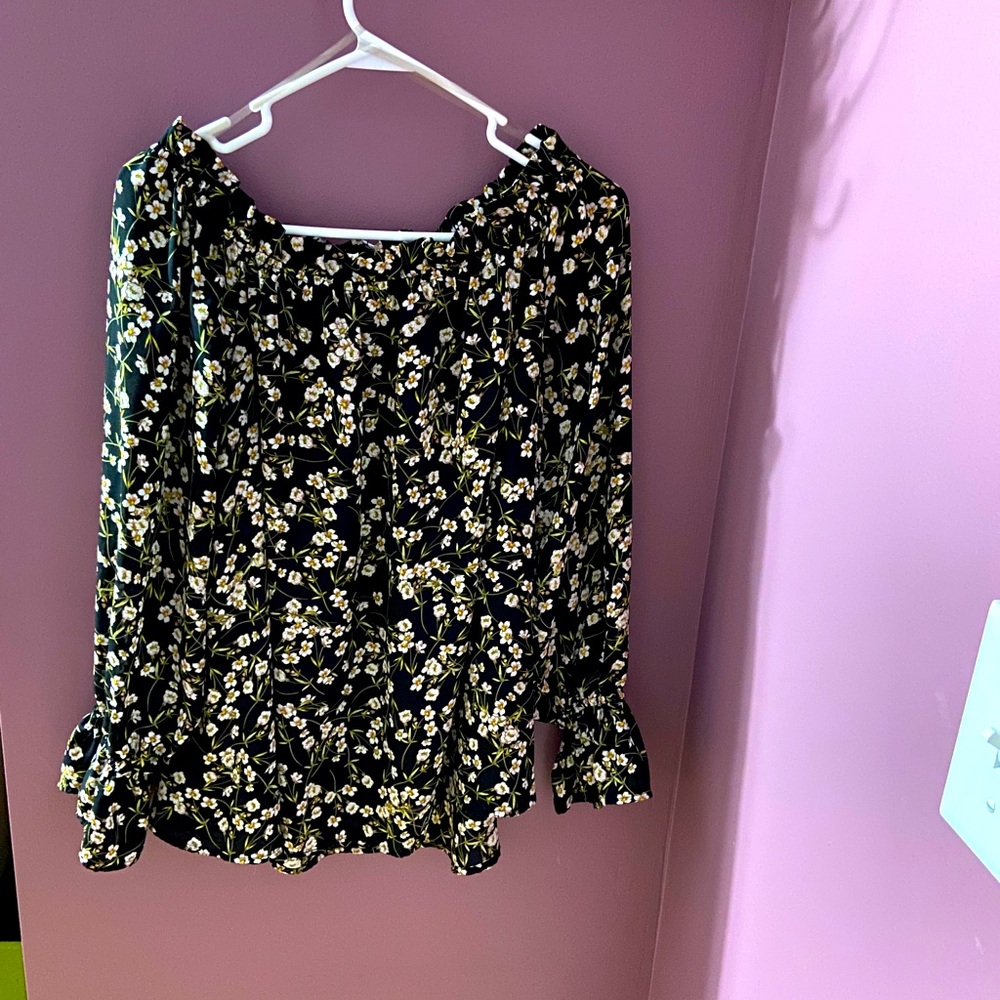 Off the shoulder blouse